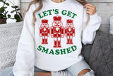 Let's Get Smashed | Funny Christmas SVG Cut File