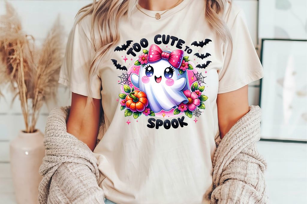 Too Cute to Spook | Halloween Sublimation PNG