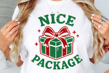 Nice Package | Funny Christmas SVG Cut File
