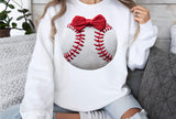 Faux Embroidered Baseball | PNG Sublimation File
