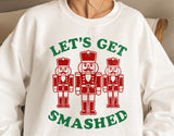 Let's Get Smashed | Funny Christmas SVG Cut File
