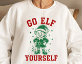 Go Elf Yourself | Funny Christmas SVG Cut File