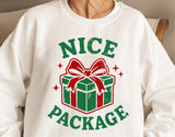 Nice Package | Funny Christmas SVG Cut File