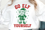 Go Elf Yourself | Funny Christmas SVG Cut File