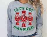 Let's Get Smashed | Funny Christmas SVG Cut File
