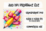 Best Teacher | PNG Sublimation File