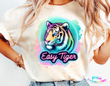 Easy Tiger | Funny PNG Print File