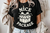 Nice Package | Funny Christmas SVG Cut File