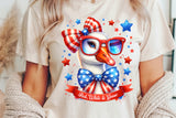 Red White and Goose | Fourth of July | PNG Sublimation File