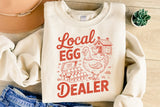 Local Egg Dealer | Chicken SVG Cut File