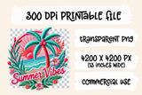 Summer Vibes | PNG Print File