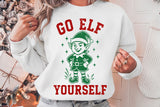 Go Elf Yourself | Funny Christmas SVG Cut File
