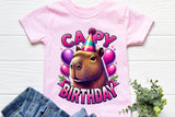 Capybara Birthday | PNG Print File