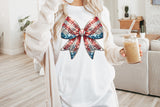 Sequin Baseball Bow | PNG Sublimation File