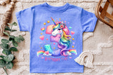 Birthday Girl Third Birthday Unicorn | PNG Print File