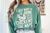 Raise Chickens Take Naps | Chicken SVG Cut File