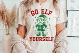 Go Elf Yourself | Funny Christmas SVG Cut File