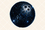 Sequin Bowling Ball | PNG File