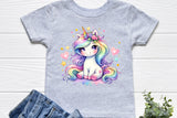Rainbow Unicorn | PNG Print File