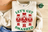 Let's Get Smashed | Funny Christmas SVG Cut File