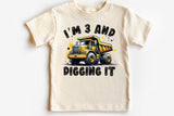 Third Birthday Construction Truck | PNG Print File