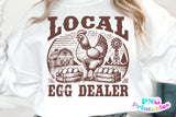 Local Egg Dealer | PNG Sublimation File