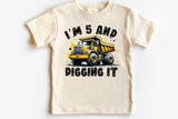 Fifth Birthday Construction Truck | PNG Print File