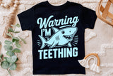 Warning I'm Teething | Kids SVG Cut File