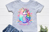 Birthday Girl Sixth Birthday Unicorn | PNG Print File
