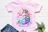 Birthday Girl Second Birthday Unicorn | PNG Print File