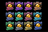 Softball Mom | PNG File