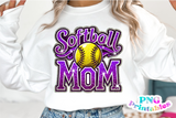 Softball Mom | PNG File