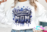 Wrestling Mom Sequins | PNG Sublimation File