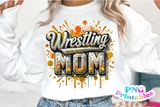 Wrestling Mom Sequins | PNG Sublimation File