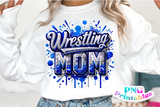 Wrestling Mom Sequins | PNG Sublimation File