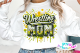 Wrestling Mom Sequins | PNG Sublimation File
