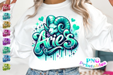 Aries Airbrushed | Zodiac PNG File