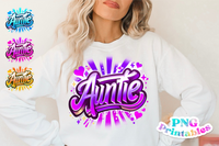 Auntie | PNG Sublimation File
