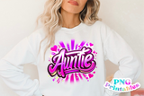 Auntie | PNG Sublimation File