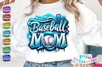 Baseball Mom | PNG Sublimation File