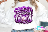 Baseball Mom | PNG Sublimation File