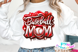 Baseball Mom | PNG Sublimation File