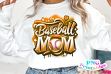 Baseball Mom | PNG Sublimation File