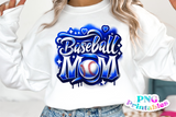 Baseball Mom | PNG Sublimation File