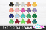 Chenille Shamrocks | Sublimation PNG
