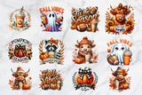 Fall PNG Sublimation Bundle