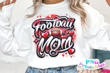 Football Mom | PNG Sublimation File