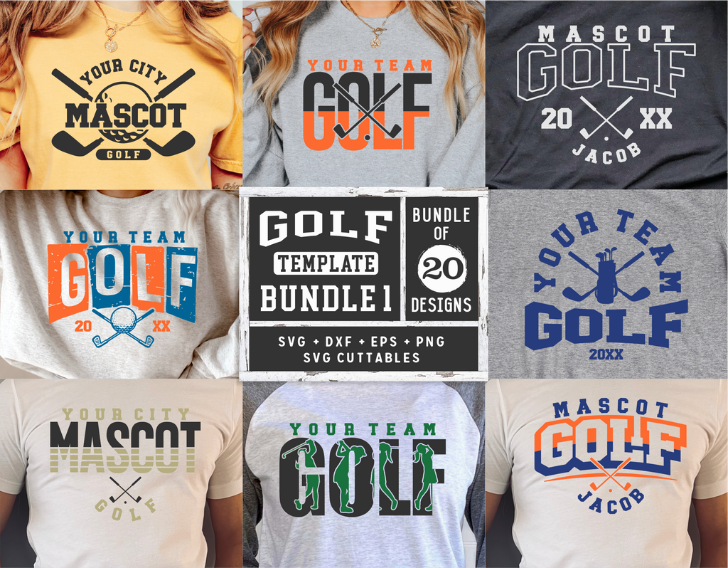 Golf Template Bundle 1