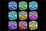 Gymnastics Mom Airbrushed | PNG File