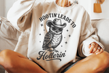 Hootin' Leads To Hollerin' | Funny PNG Print File